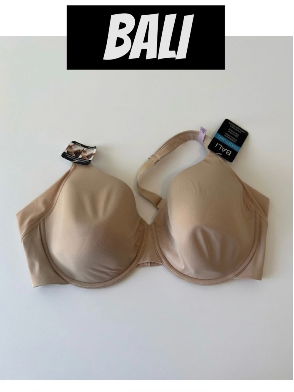 NWT BALI Smoothing Bra 42D
